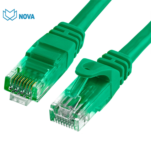 Dây nhẩy mạng cat6 dài 2m màu Green chính hãng Novalink mã NV-23004-A